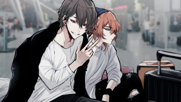 Картинка аниме bungou+stray+dogs бродячие псы литературные гении