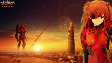 Картинка аниме evangelion евангелион