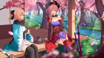 Картинка аниме fate stay+night +grand+order +apocrypha девушки