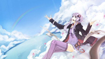 Картинка аниме vocaloid девушка