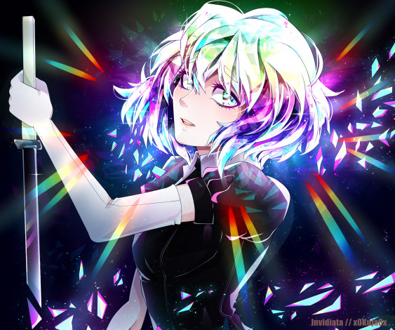 Обои картинки фото аниме, houseki no kuni, девушка