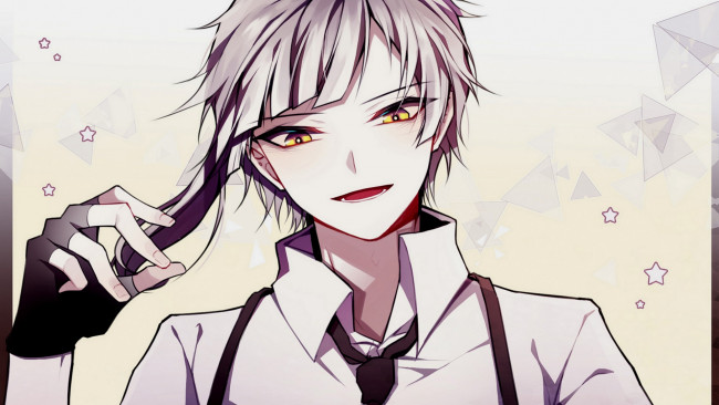 Обои картинки фото аниме, bungou stray dogs, бродячие, псы, литературные, гении