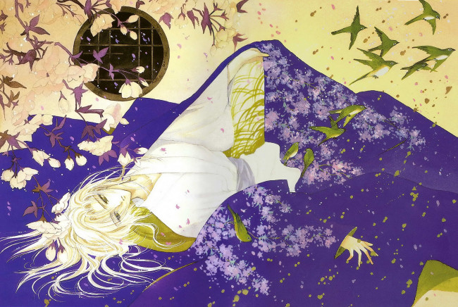 Обои картинки фото аниме, парень