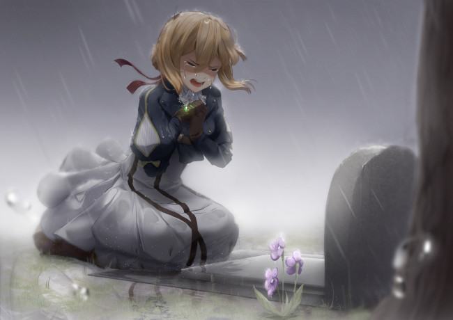 Обои картинки фото аниме, violet evergarden, девушка