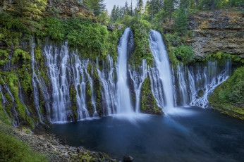 Картинка природа водопады простор