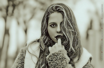 Картинка календари компьютерный+дизайн 2019 calendar женщина взгляд девушка