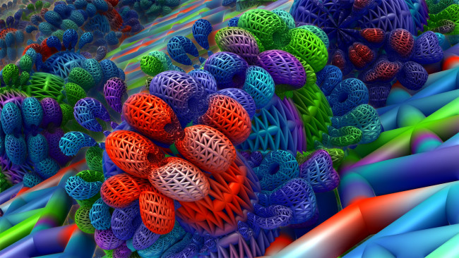 Обои картинки фото 3д графика, абстракция , abstract, узор, цвет, фон