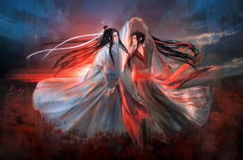 Картинка рисованное кино +мультфильмы лань ванцзи вэй усянь