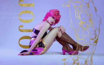 Картинка девушки симонет+секунова образ наряд сапоги