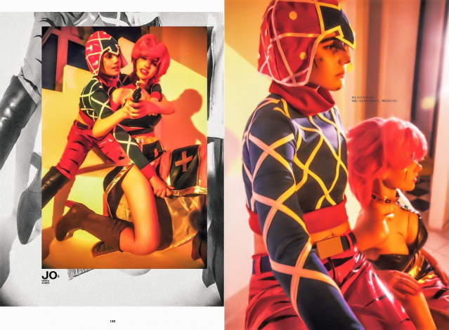 Обои картинки фото девушки, симонет секунова, образы, костюмы, пары