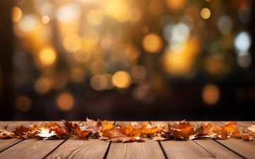 Картинка 3д+графика природа+ nature листья осень