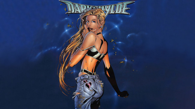 Обои картинки фото 211805, рисованное, комиксы, девушка