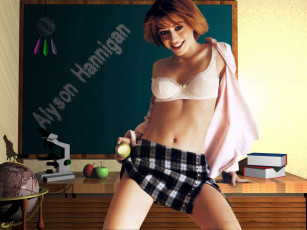 Картинка Alyson+Hannigan девушки