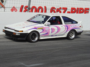 Картинка ae86 автомобили toyota