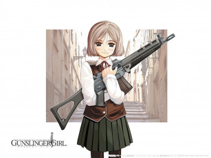 Картинка аниме gun slinger girl