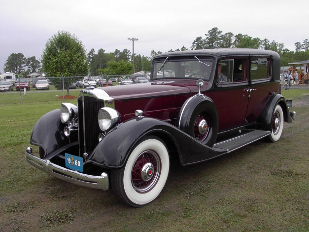 Обои картинки фото 1934, packard, sedan, classic, автомобили, классика