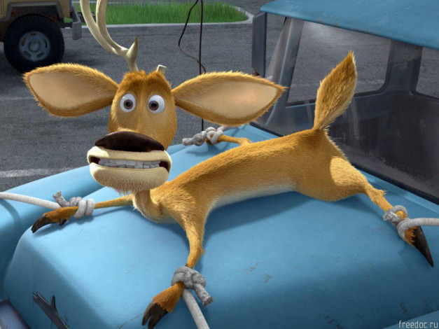 Обои картинки фото мультфильмы, open, season