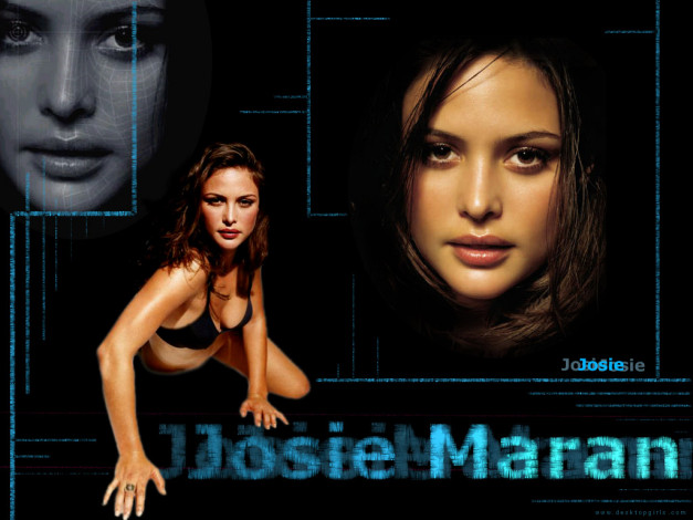 Обои картинки фото Josie Maran, девушки