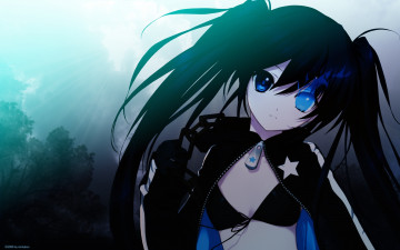 Картинка аниме black rock shooter
