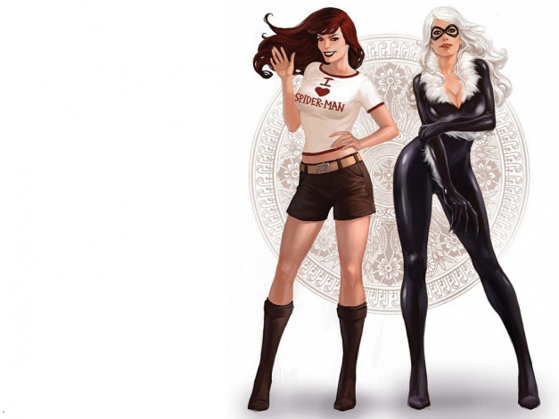 Обои картинки фото рисованные, люди