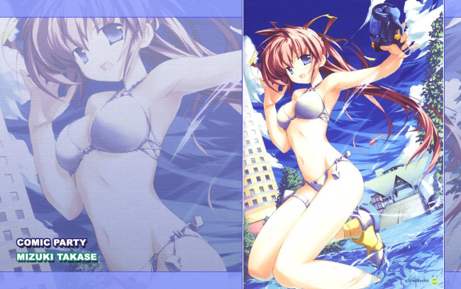 Обои картинки фото аниме, comic, party