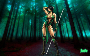 Картинка mortal kombat видео игры 2011 jade