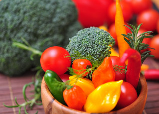 Картинка еда овощи паприка помидоры томаты