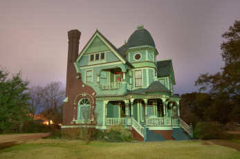 Картинка города здания дома вечер дом