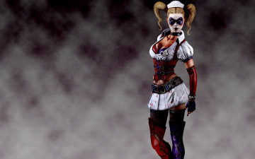 Картинка batman arkham asylum видео игры бэтмен харли квинн