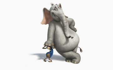 обоя хортон, мультфильмы, horton, hears, who, a, слон
