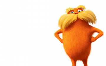 обоя лоракс, мультфильмы, dr, seuss`, the, lorax