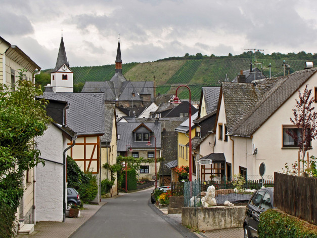 Обои картинки фото германия, фельденц, города, улицы, площади, набережные, дома