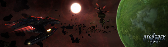 Обои картинки фото star, trek, видео, игры, online
