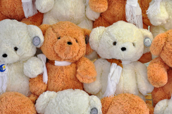 Картинка разное игрушки мишки плюшевые
