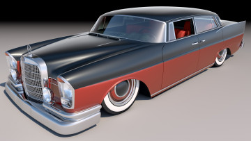 Картинка автомобили 3д mercedes 1961