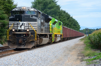 Картинка техника поезда железная дорога локомотив состав