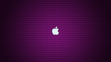 Картинка компьютеры apple фон логотип сетка яблоко
