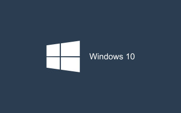 Картинка компьютеры windows+10 фон логотип