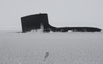 Картинка корабли подводные+лодки лёд