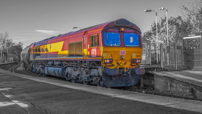 Обои картинки фото техника, поезда, железная, дорога, локомотив, состав