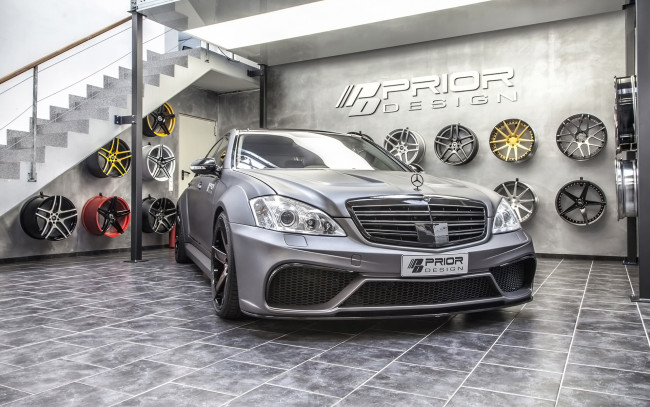 Обои картинки фото 2014-prior-design-mercedes-benz-s-class-v3-widebody, автомобили, mercedes-benz, prior