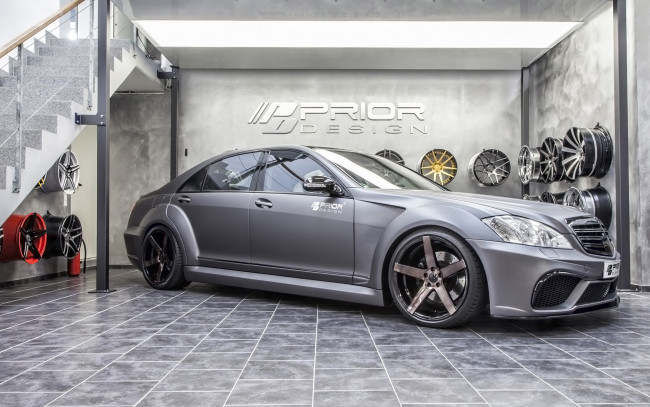 Обои картинки фото 2014-prior-design-mercedes-benz-s-class-v3-widebody, автомобили, mercedes-benz, prior