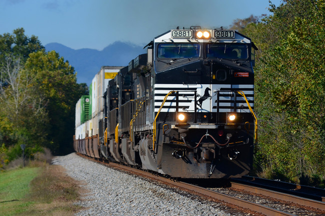 Обои картинки фото техника, поезда, железная, дорога, локомотив, состав