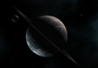 Картинка космос арт планеты звезды вселенная