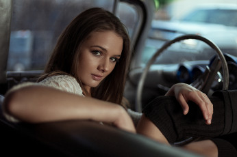 Картинка девушки -unsort+ брюнетки +шатенки взгляд лицо