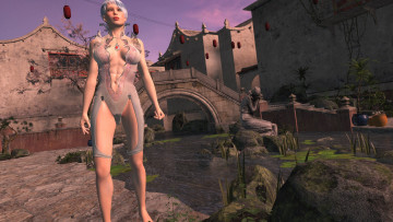 Картинка 3д+графика люди+ people фон взгляд девушка