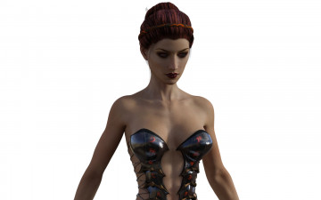 Картинка 3д+графика люди+ people фон девушка взгляд