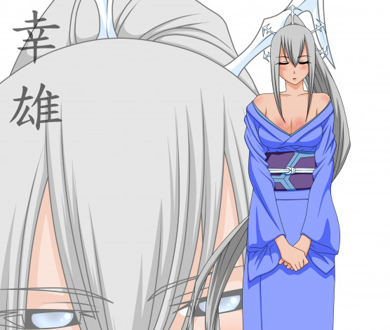 Обои картинки фото аниме, unknown,  другое, фон, взгляд, девушка