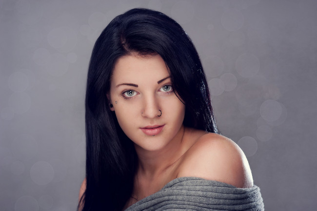 Обои картинки фото девушки, -unsort , лица,  портреты, взгляд, лицо