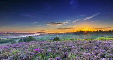 Картинка природа восходы закаты простор